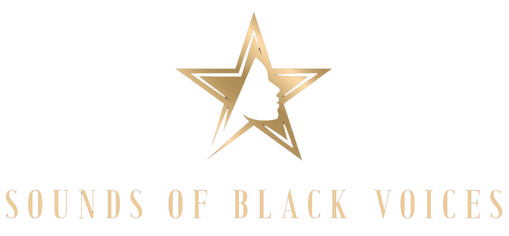 Sounds of Black Voices Logo | Black Female Voiceover Talent